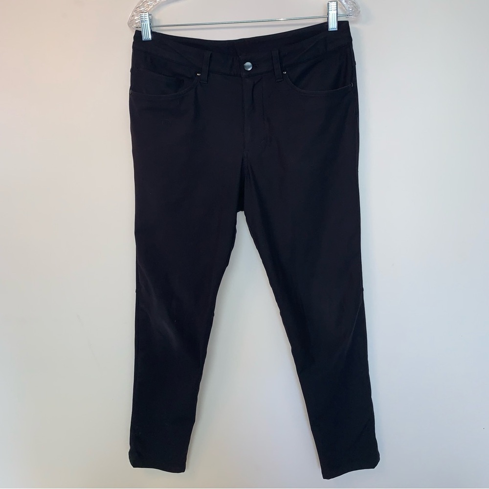 Lululemon ABC Slim *Warpstreme 34" Black 30